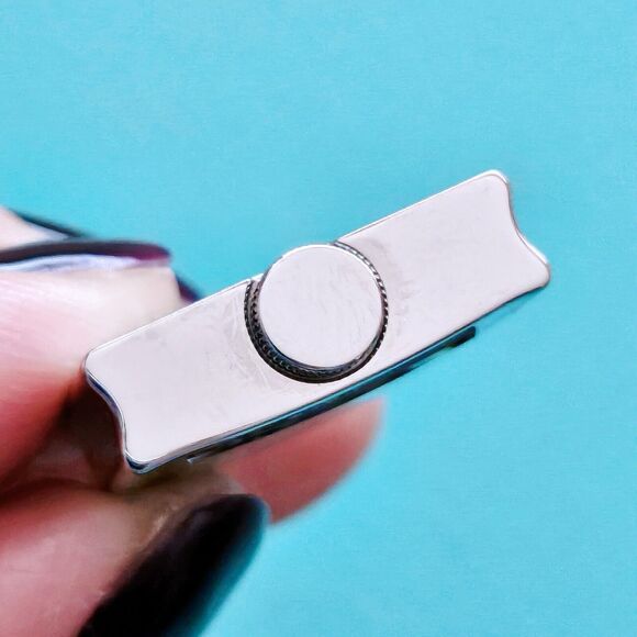 Tiffany & Co. 1837 White Dial Padlock Stainless Steel Charm Pendant Swiss Watch - Picture 5 of 6